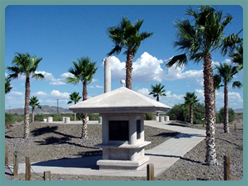 Poston Memorial Monument Kiosk